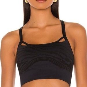 Stella McCartney for Adidas - Animal Print Sports Bra - brand new - size M